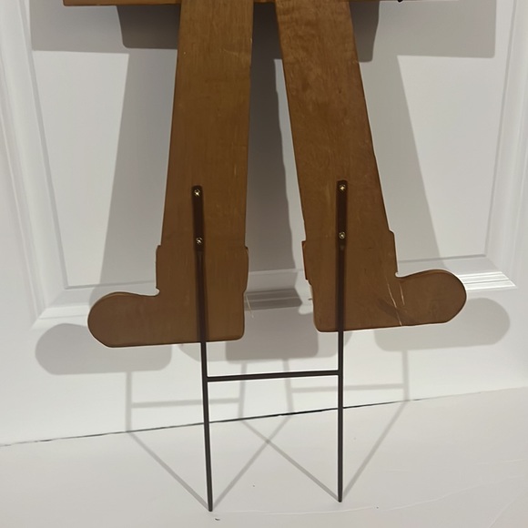 NEW Fall Wooden Scarecrow Yard Stake Decor - Outdoor Fall Decorations - Picture 7 of 7